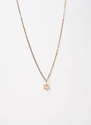 Colier roz SATINE femeie