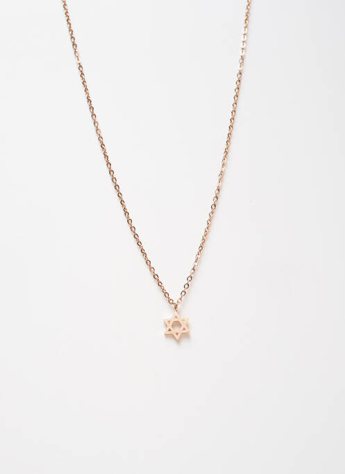 Colier roz SATINE femeie