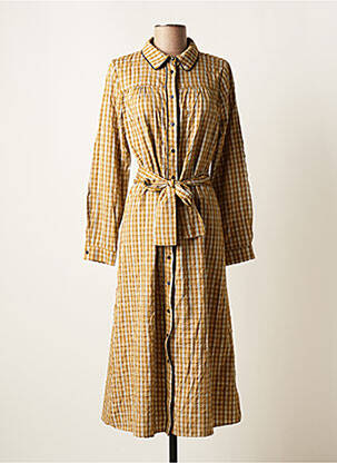 Rochie midi galben LE FABULEUX MARCEL DE BRUXELLES femeie