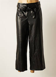 Pantalon larg negru ASTRID BLACK LABEL femeie