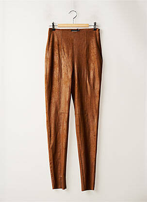 Pantalon slim maro ASTRID BLACK LABEL femeie