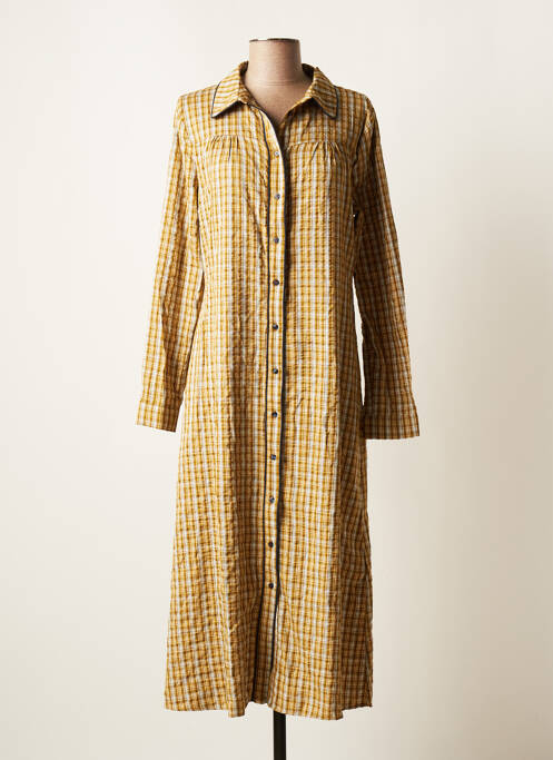 Rochie midi galben LE FABULEUX MARCEL DE BRUXELLES femeie