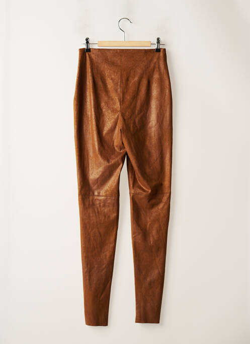 Pantalon slim maro ASTRID BLACK LABEL femme