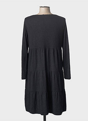 Rochie pulover elasticitate mâneci lungi negru ZABAIONE femeie