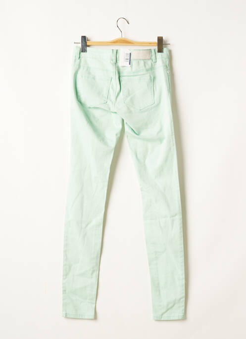 Pantalon slim verde ONLY femeie