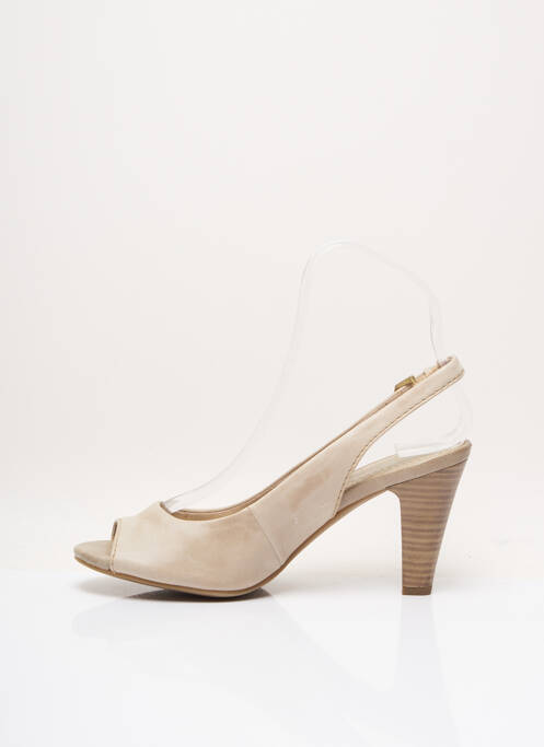 Sandale/Pantofi decupați bej MARCO TOZZI femeie