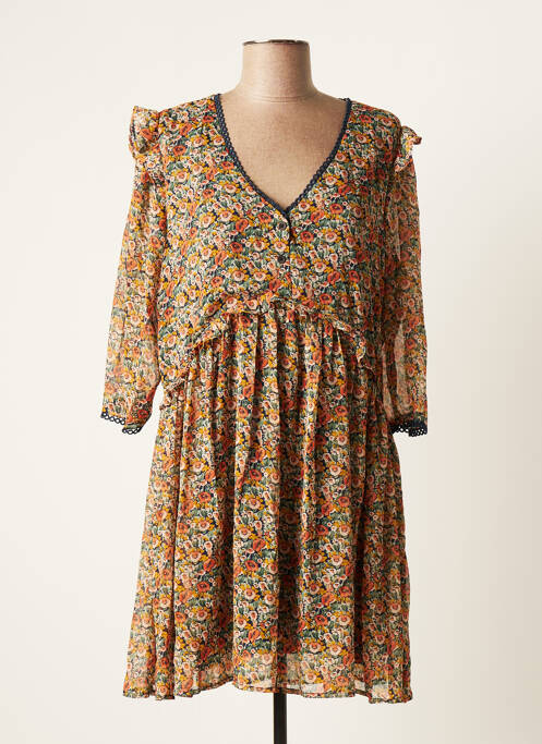 Rochie scurtă galben BY ONE femeie