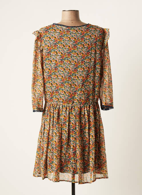 Rochie scurtă galben BY ONE femeie