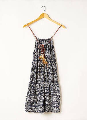 Salopetă scurtă albastru AIRISA fată