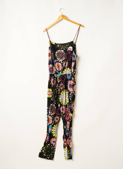 Salopetă-pantalon negru RED QUEEN fată