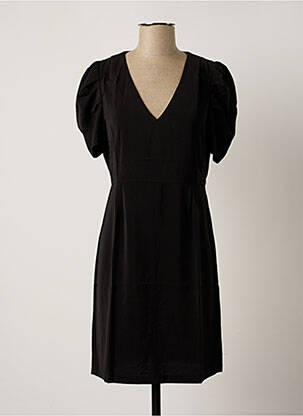 Rochie scurtă mâneci scurte mâneci scurte negru LPB LES PETITES BOMBES  femeie