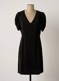 Rochie scurtă mâneci scurte mâneci scurte negru LES P'TITES BOMBES femme