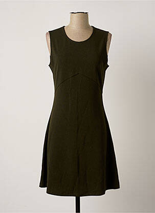 Rochie midi fără mâneci fără mâneci verde MOLLY BRACKEN femeie