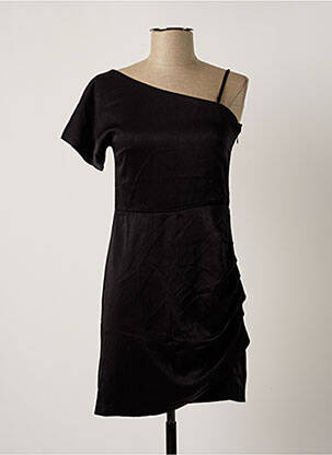 Rochie scurtă mâneci scurte mâneci scurte negru LES P'TITES BOMBES femeie