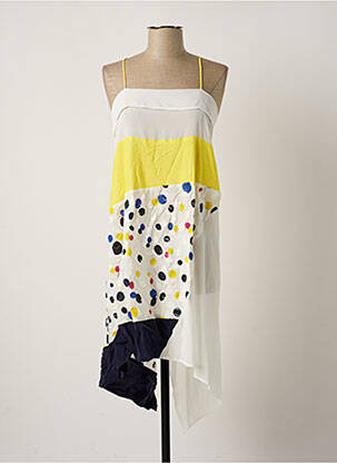 Rochie midi galben CREA CONCEPT femeie