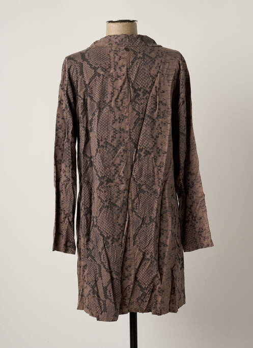 Rochie scurtă maro BSB femeie