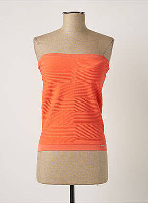 Top portocaliu GUESS femeie