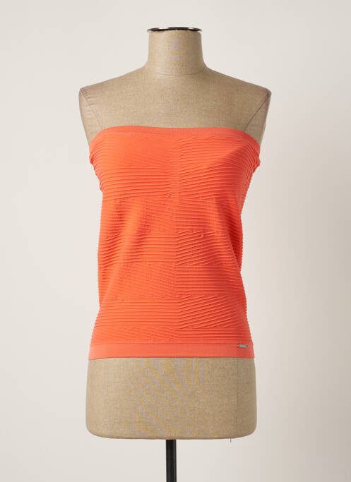 Top portocaliu GUESS femeie