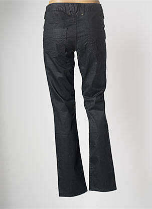 Pantalon drept elasticitate talie joasă negru DDP femeie