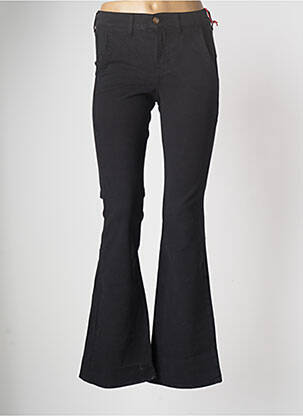 Blugi cu croială evazată negru HAPPY femeie