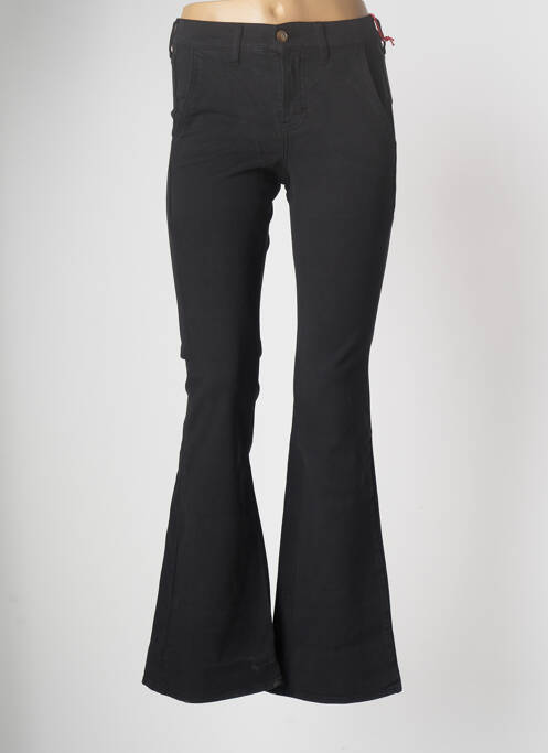 Blugi cu croială evazată negru HAPPY femeie