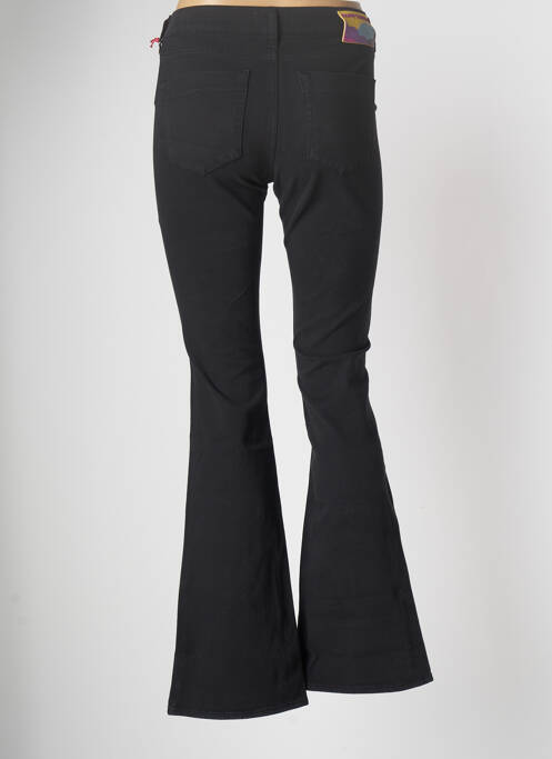 Blugi cu croială evazată negru HAPPY femeie