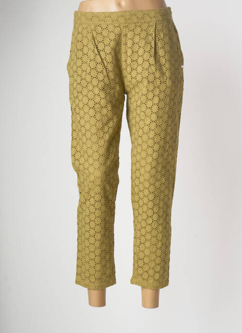 Pantalon 7/8 verde LES P'TITES BOMBES femeie