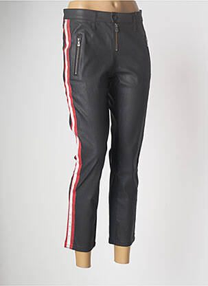 Pantalon 7/8 elasticitate talie joasă negru GUESS femeie
