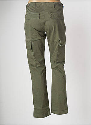 Pantalon cargo subțire mărime normală verde HAPPY femeie