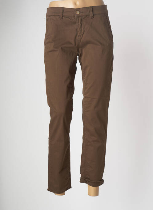 Pantalon 7/8 alb HAPPY femeie