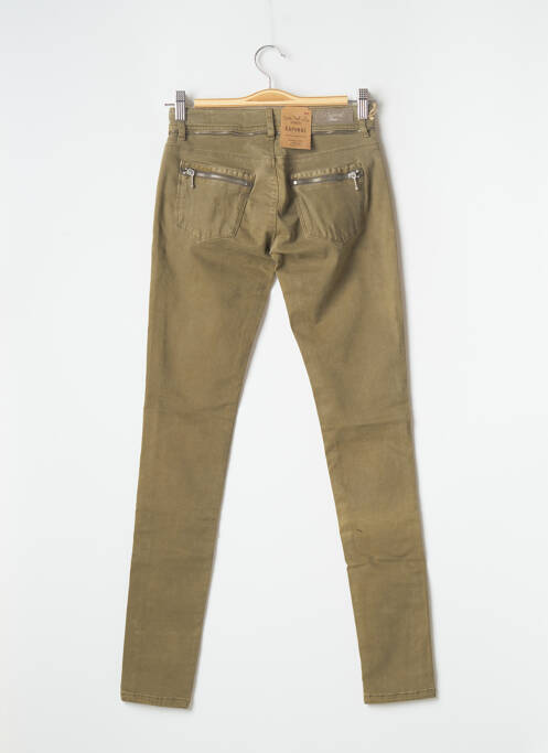 Pantalon slim verde KAPORAL femeie