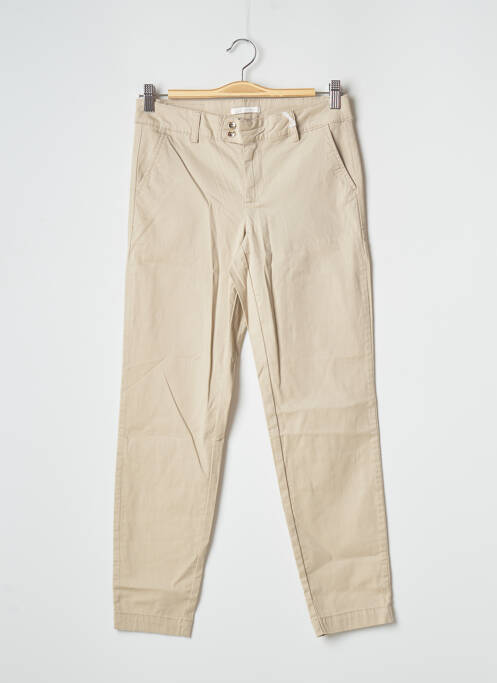 Pantalon chino bej LES P'TITES BOMBES femeie