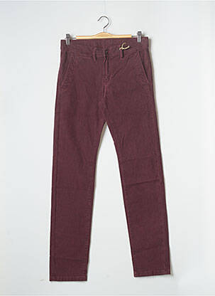 Pantalon chino țesătură melanj mărime normală violet IMPAQT bărbat