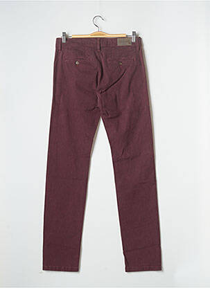 Pantalon chino țesătură melanj mărime normală violet IMPAQT bărbat