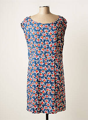 Rochie midi albastru PRINCESSE NOMADE femeie