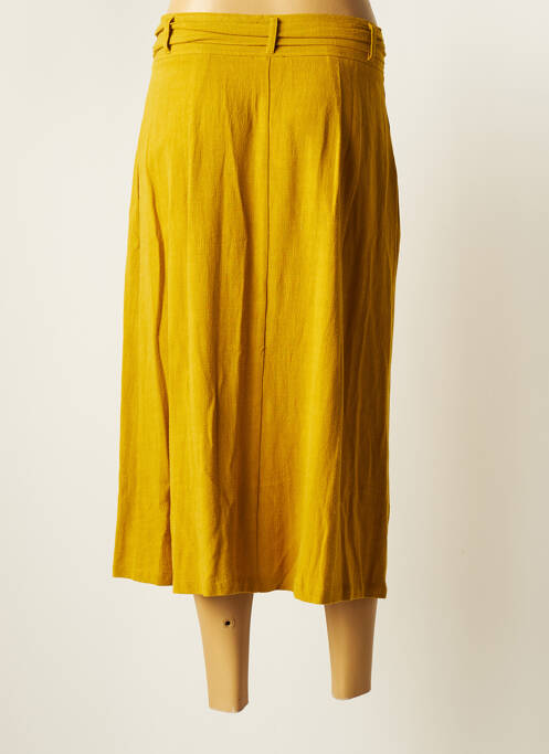 Fustă midi galben KING LOUIE femeie