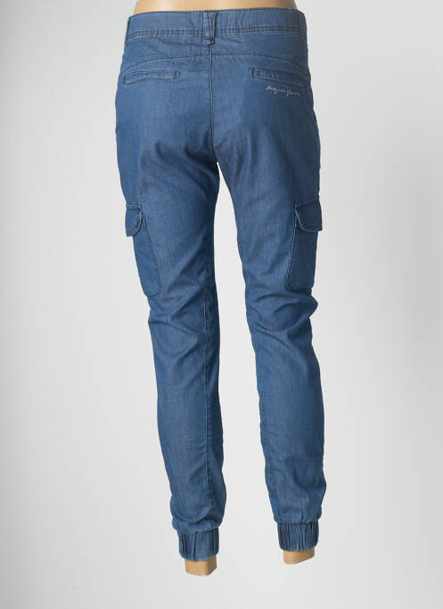 Pantalon cargo albastru AQUAJEANS femeie