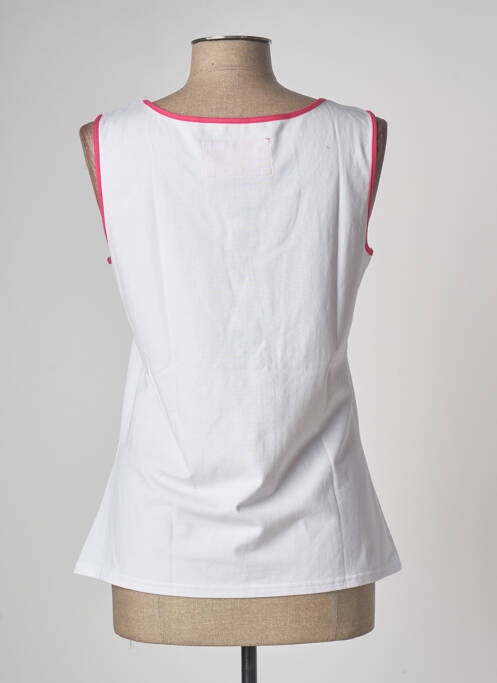 Maiou alb JUST WHITE femeie