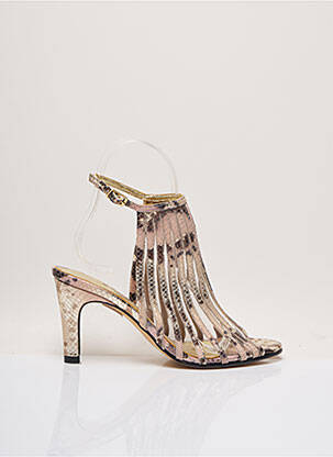 Sandale/Pantofi decupați bej AZUREE femeie