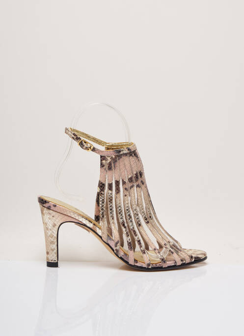 Sandale/Pantofi decupați bej AZUREE femeie