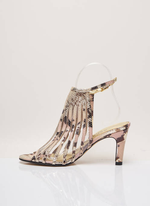 Sandale/Pantofi decupați bej AZUREE femeie