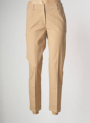 Pantalon 7/8 țesătură poplin mărime normală maro PENNYBLACK femeie