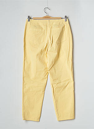 Pantalon 7/8 țesătură poplin mărime normală galben PENNYBLACK femeie
