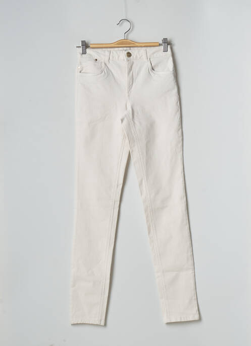 Pantalon slim alb LOLA ESPELETA femeie