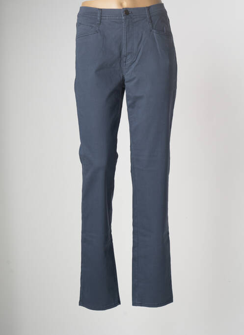 Pantalon larg albastru BRAX femeie