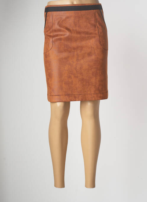 Fustă scurtă portocaliu LOLESFILLES femeie