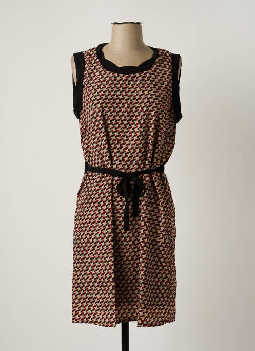 Rochie midi roșu ARELINE femeie