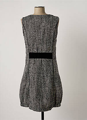 Rochie scurtă fără mâneci fără mâneci negru ARELINE femeie