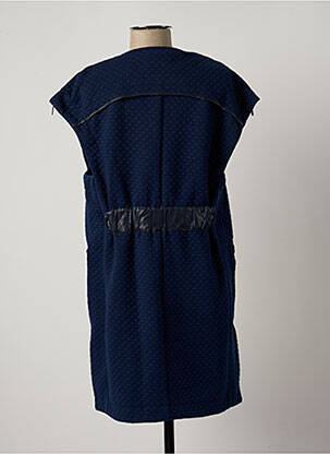 Rochie midi mâneci scurte mâneci scurte albastru ARELINE femeie