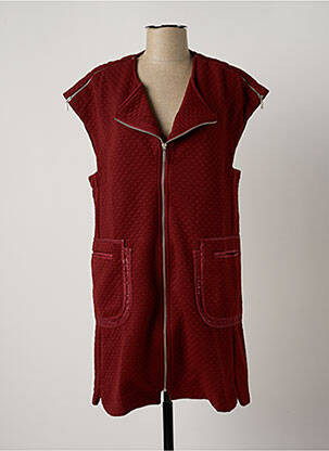 Rochie midi roșu ARELINE femeie